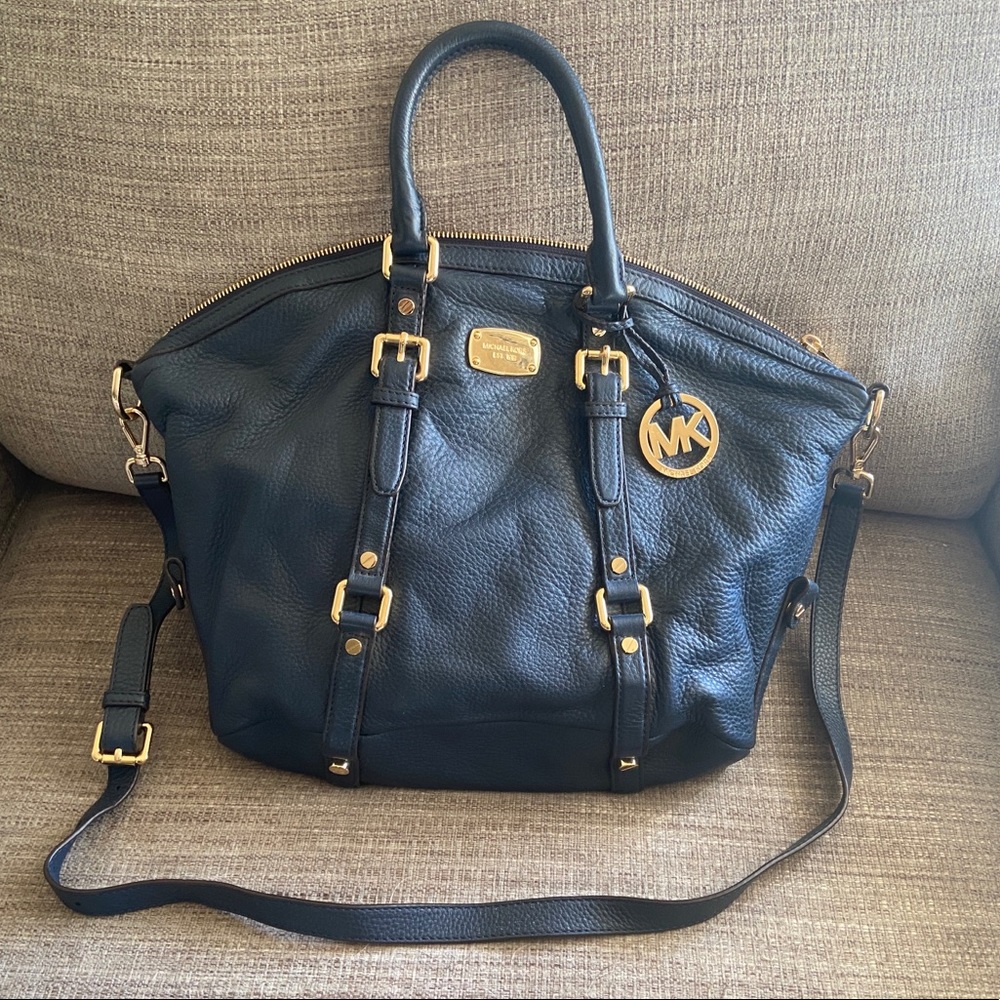 Michael Kors Navy Blue Purse